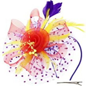 Fascinators Headband Tea Party Flower Hat